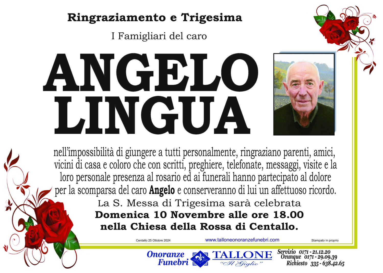 <br />
<b>Warning</b>:  Undefined variable $info in <b>/home/tallone/public_html/ringraziamenti.php</b> on line <b>68</b><br />
Angelo Lingua